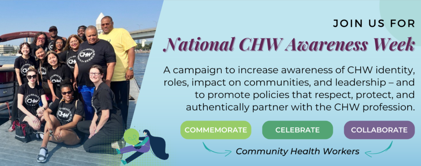 National CHW Awareness Week Flyer