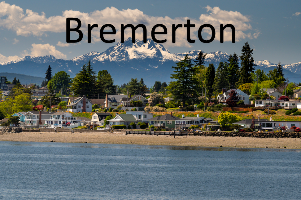 Scenic view of Bremerton Washingon