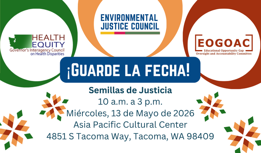 Save the Date! Seeds of Justice Annoucement-Spanish