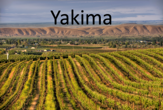 Stock photo of rural Yakima Washington