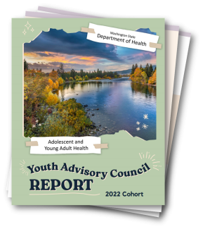 Front page of the youth advisory council report