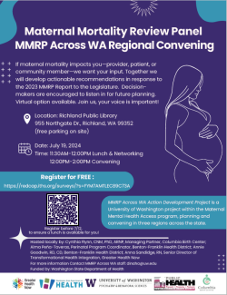 English MMRP Across Washington Regional Convening Flyer 